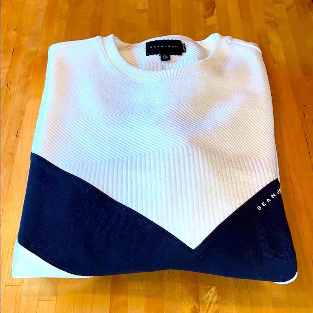 MEN SEAN JOHN LEGACY SWEATER SIZE 2XL